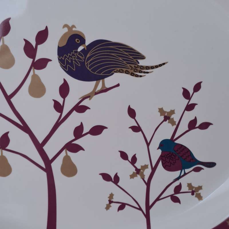 Mason Cash Platter - Partridge in a Pear Tree