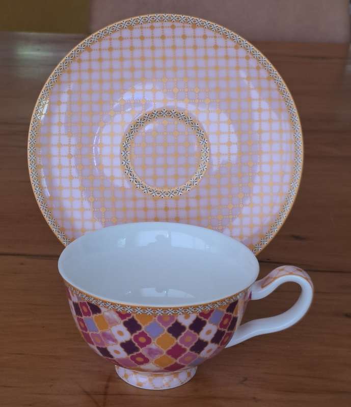 Maxwell Williams Cup and Saucer 'Kasbah'