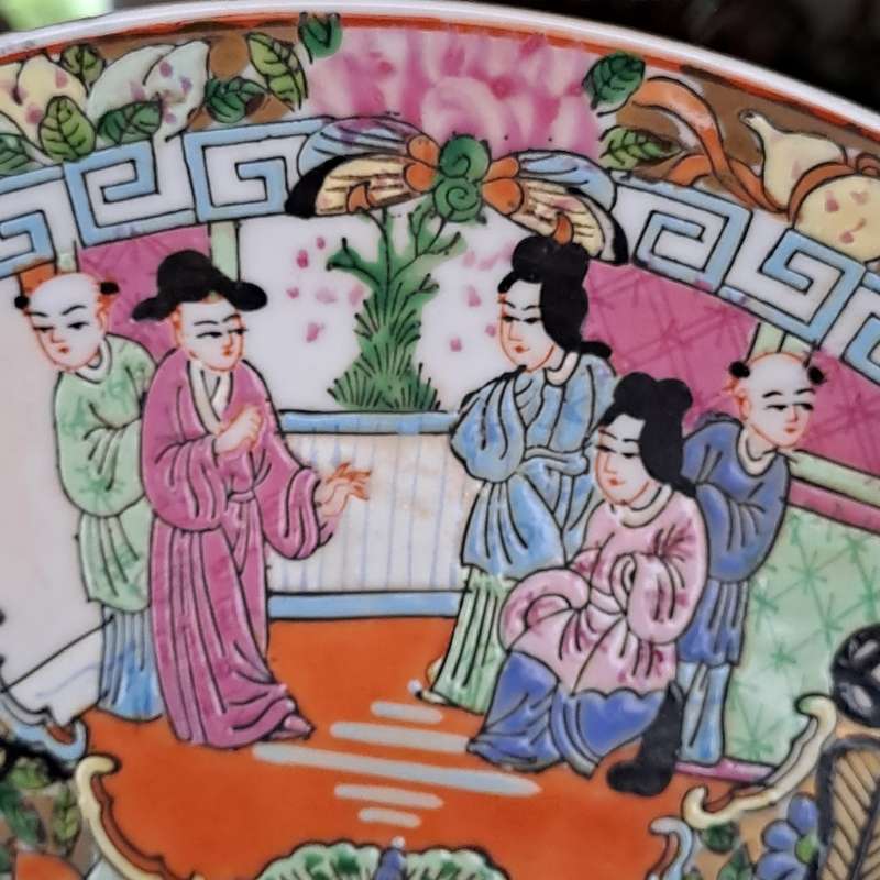 Chinese Famille Rose Plate