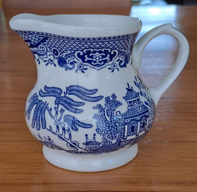 Churchill Willow Pattern Creamer - reserved for JunBor6162