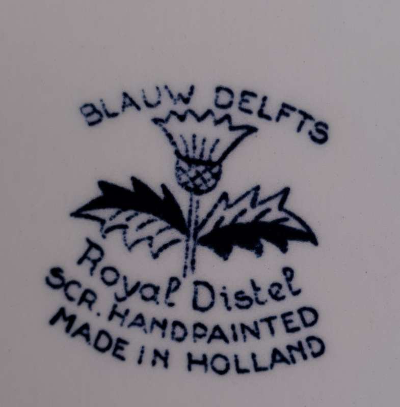 Delft Windmill  Plate