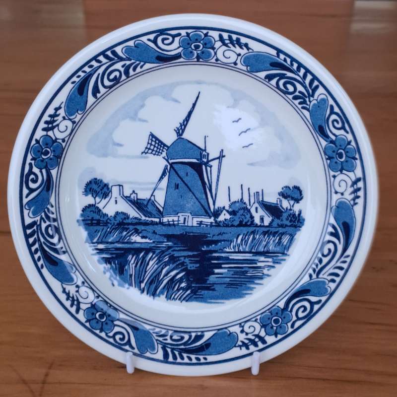 Delft Windmill  Plate