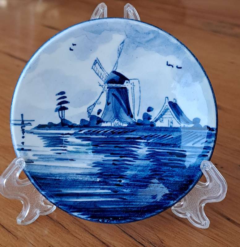 Delft Windmill Plate