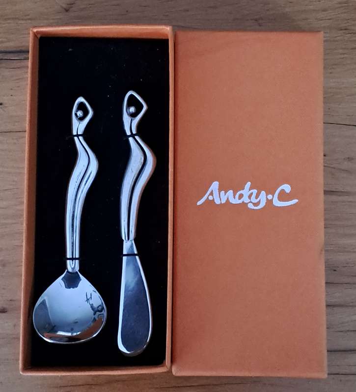 Andy C 'Tribal' Sugar Spoon and Butter Spreader