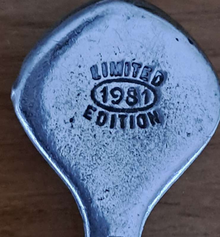 Pewter Limited Edition Sugar Spoon