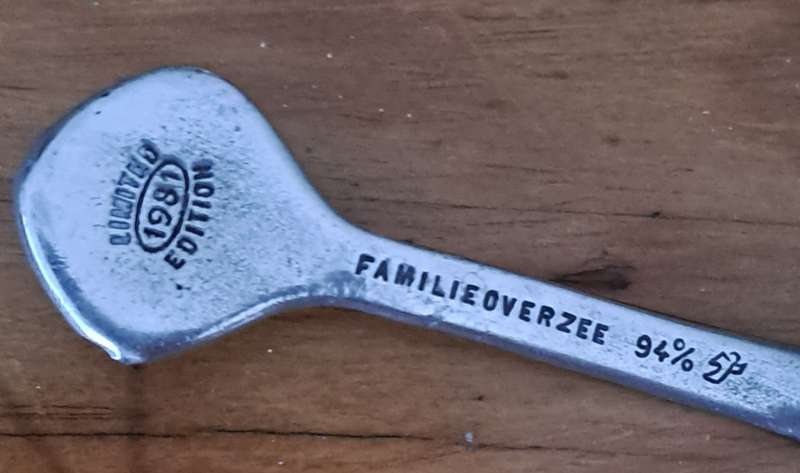 Pewter Limited Edition Sugar Spoon