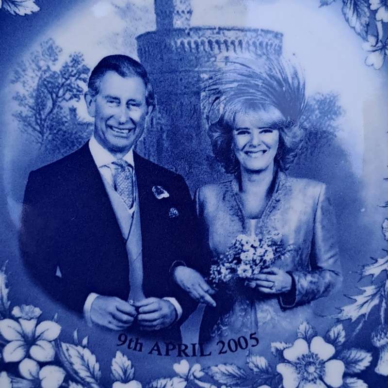 Wedgwood Pate - Marriage of Prince Charles and Camilla The Duchess of Cornwall