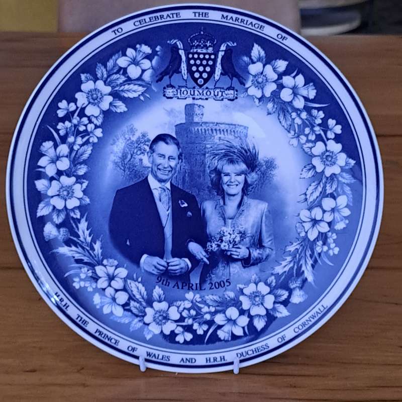 Wedgwood Pate - Marriage of Prince Charles and Camilla The Duchess of Cornwall