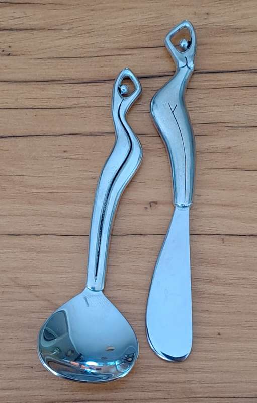 Andy C 'Tribal' Sugar Spoon and Butter Spreader