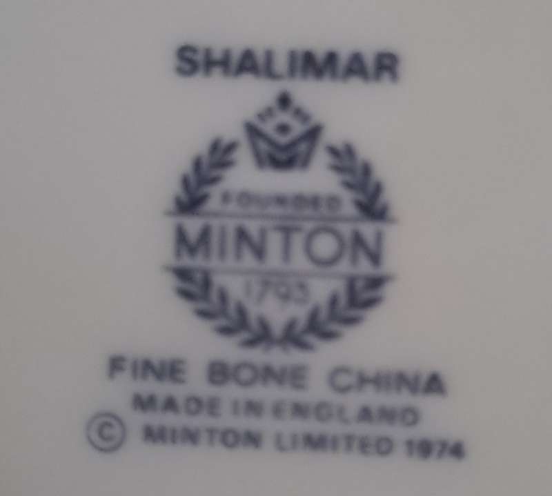 Minton Jam Pot - Shalimar