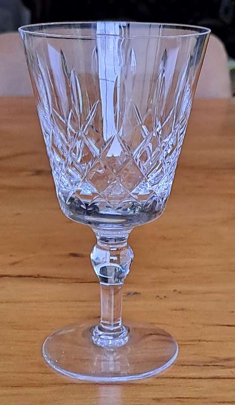 Stuart Crystal White  Wine Glass