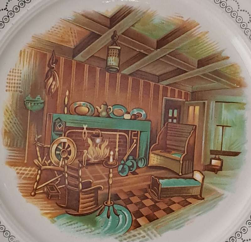 Farberware Plate in Hammered Aluminium Frame