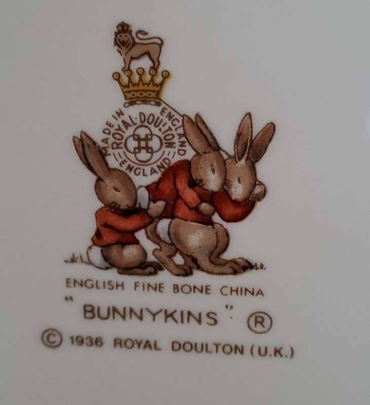 Royal Doulton Bunnykins Plate