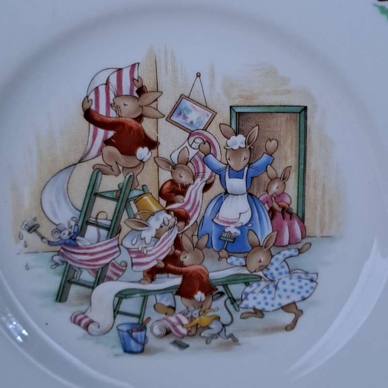 Royal Doulton Bunnykins Plate