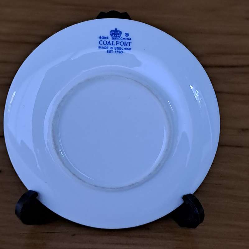 Coalport Miniature Plate