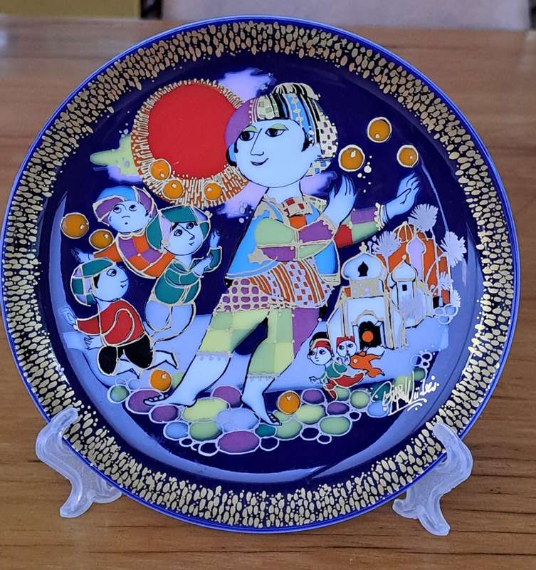 Rosenthal Aladin Plate - Plate two of twelve
