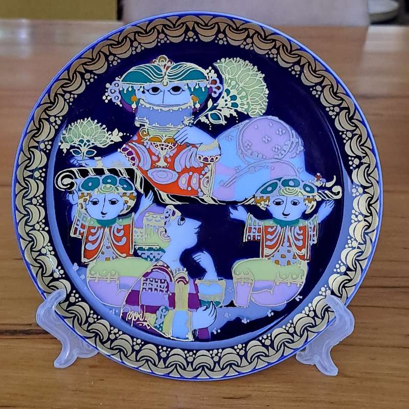 Rosenthal Aladin Plate - Plate six of twelve