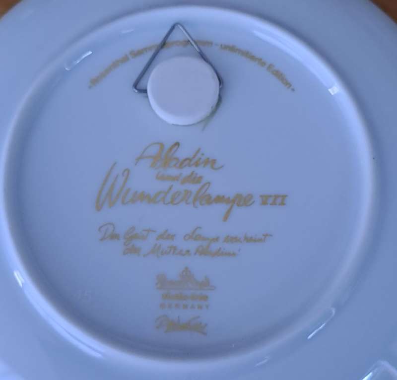 Rosenthal Aladin Plate - Plate seven of twelve