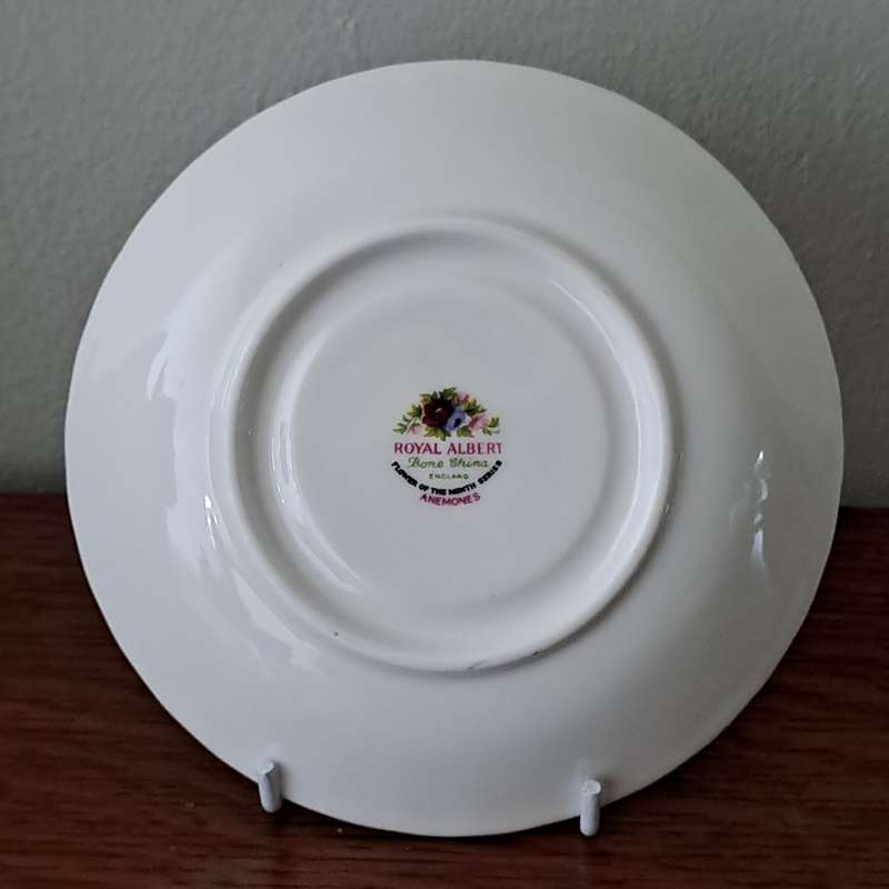 Royal Albert Flower Of the Month Saucer 'March'