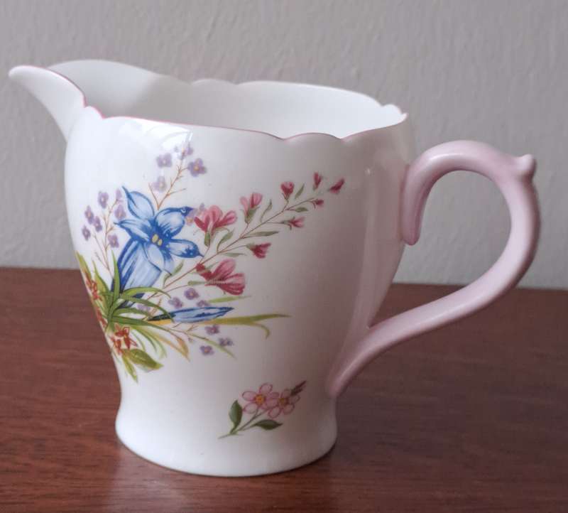 Shelley 'Wild Flowers' Milk Jug