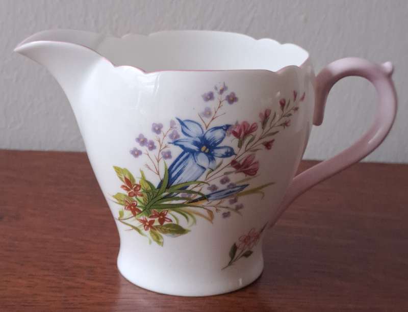 Shelley 'Wild Flowers' Milk Jug