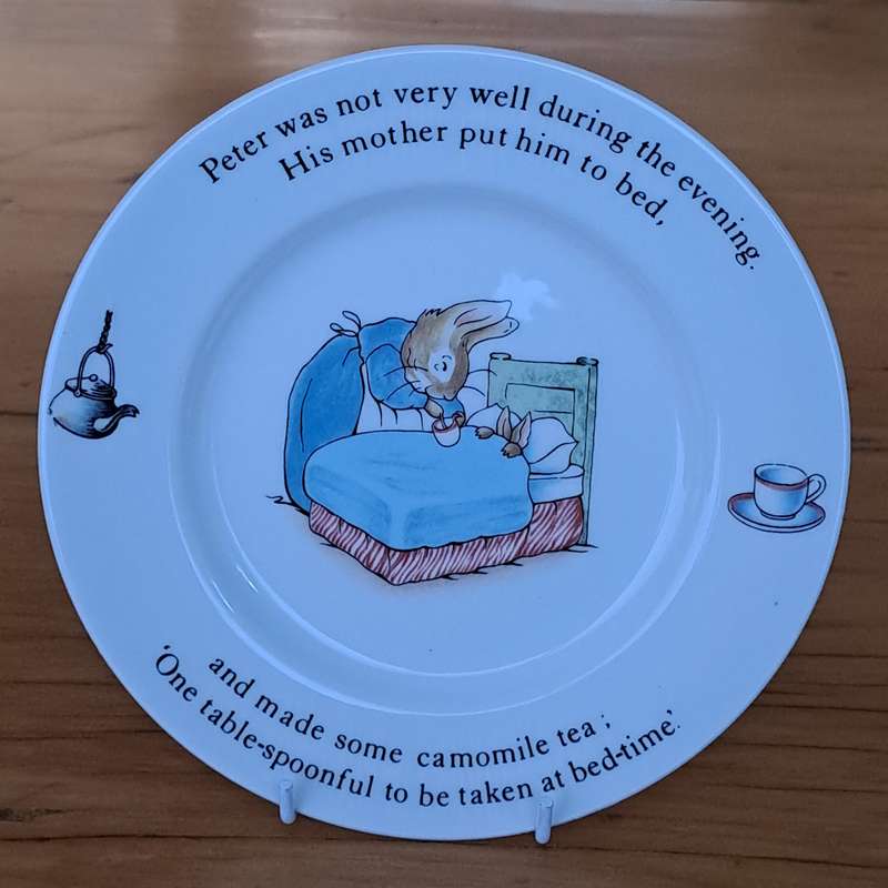 Wedgwood Beatrix Potter 'Peter Rabbit' Plate