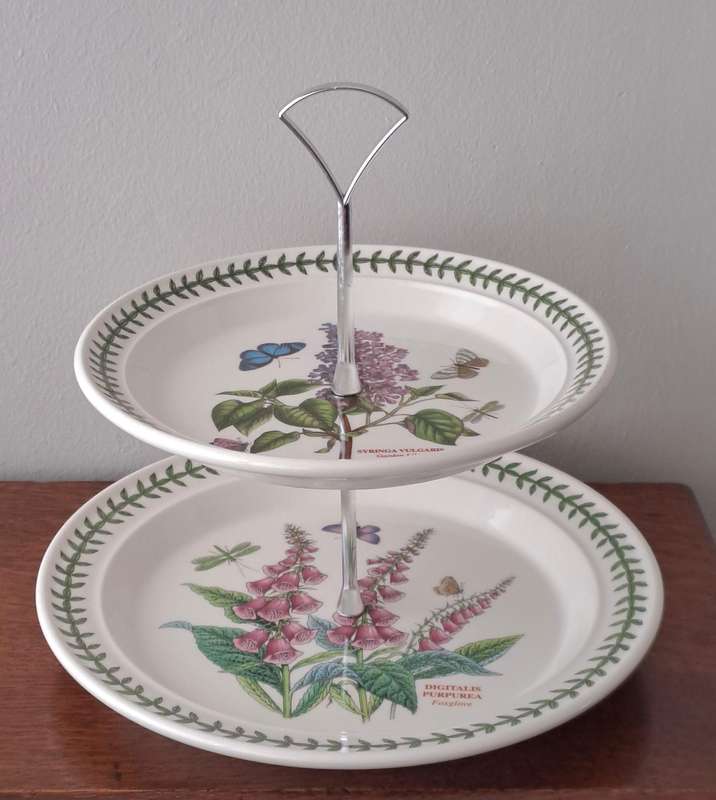 Portmeirion Two Tier Cake Stand
