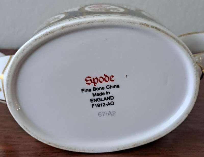 Miniature Spode Teapot