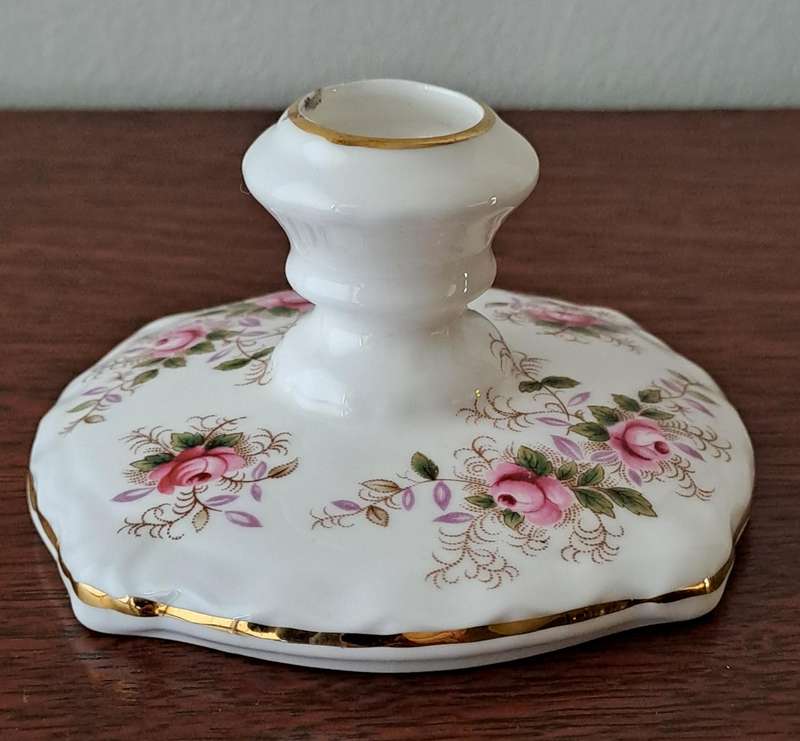 Royal Albert 'Lavender Rose' Candleholder