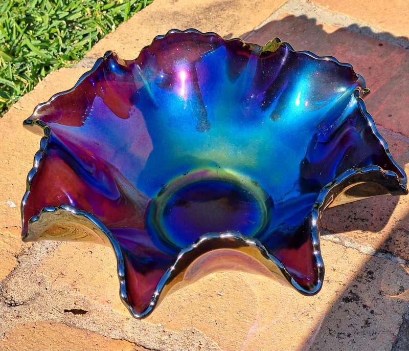 Carnival Glass Bowl
