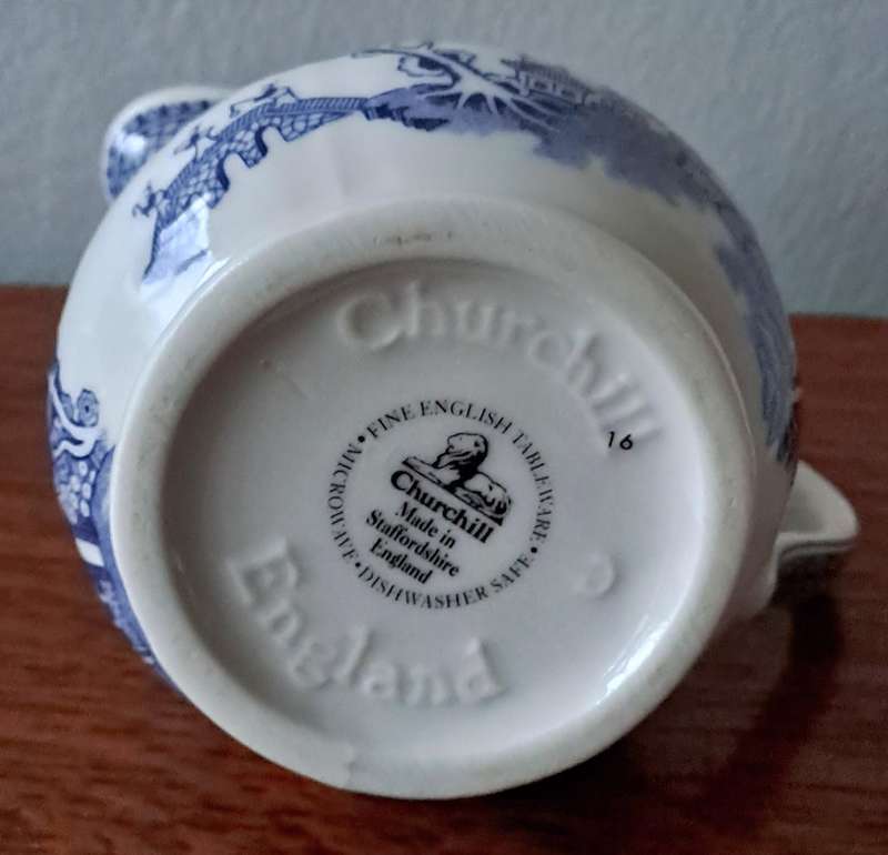 Willow Pattern Creamer