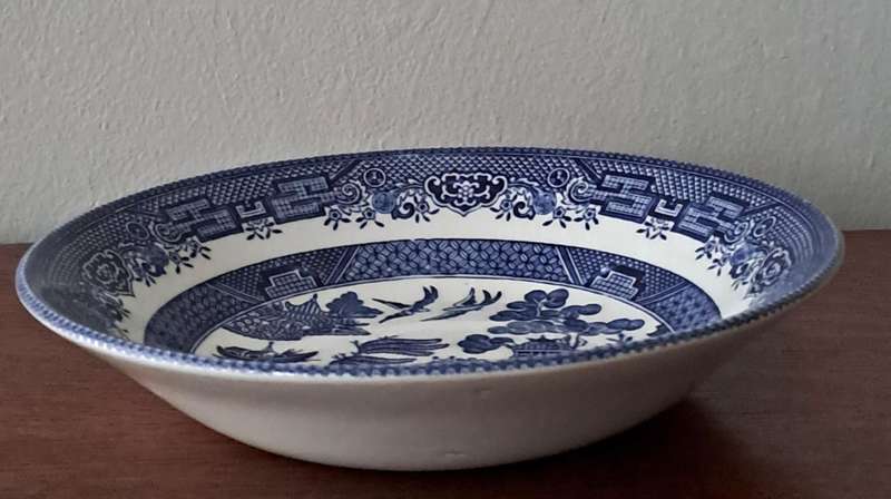 Willow Pattern Soup Bowl