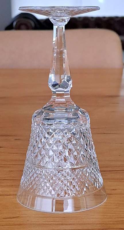 Seven Crystal Red Wine Glasses 'Carlyle' - Royal Doulton by Webb Corbett