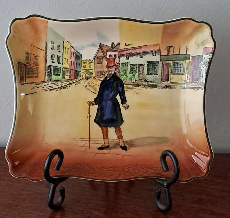 Royal Doulton Dickensware Shallow Dish 'Mr Micawber'