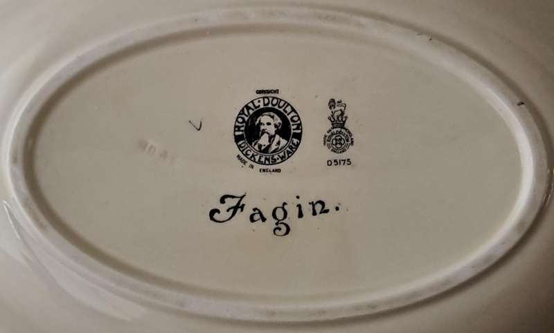 Royal Doulton Dickensware Oval Bowl 'Fagin'