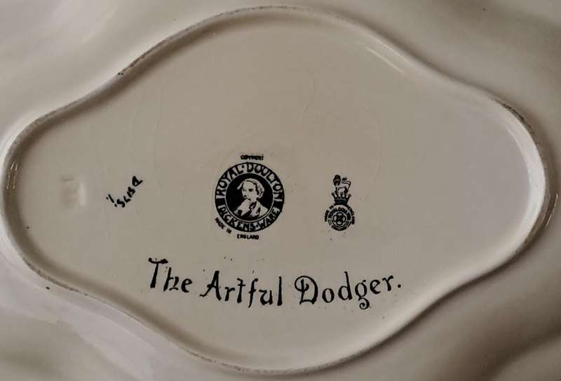 Royal Doulton Dickensware Shaped Bowl 'The Artful Dodger'
