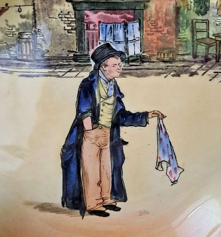 Royal Doulton Dickensware Shaped Bowl 'The Artful Dodger'