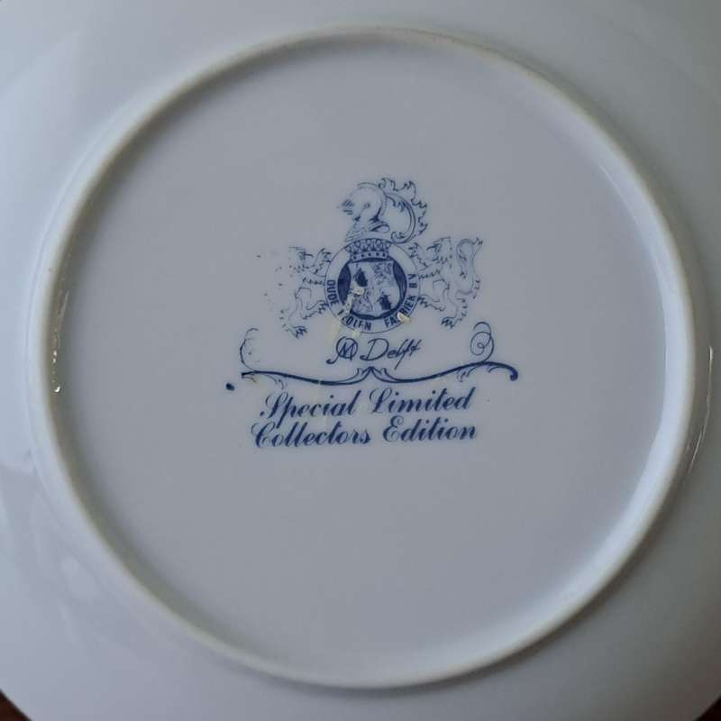 Delft Special Limited Collectors Edition Plate