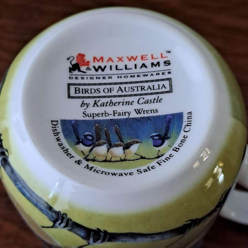Maxwell Williams Mug 'Superb-Fairy Wrens'