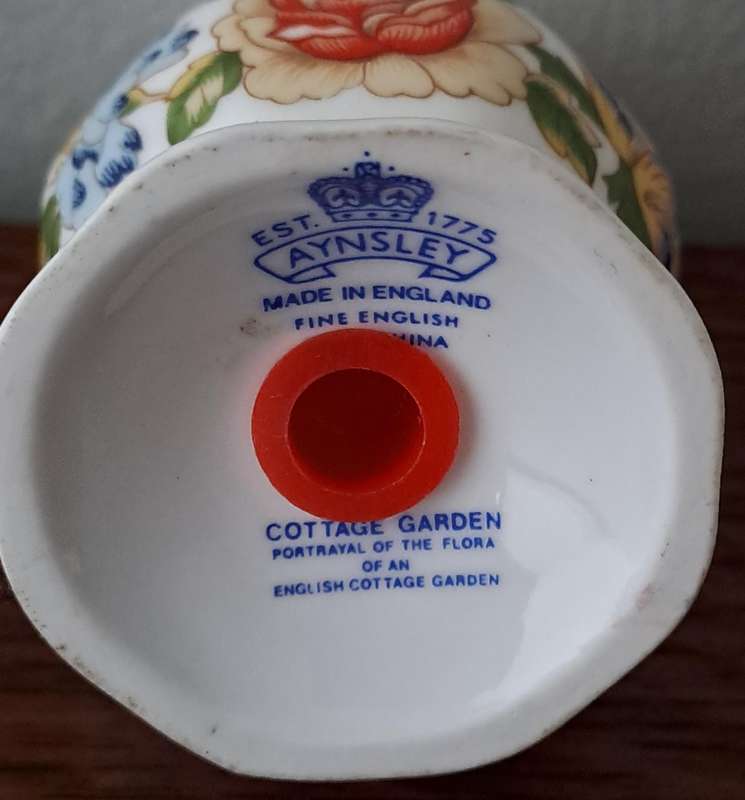 Aynsley 'Cottage Garden' Pepper Shaker