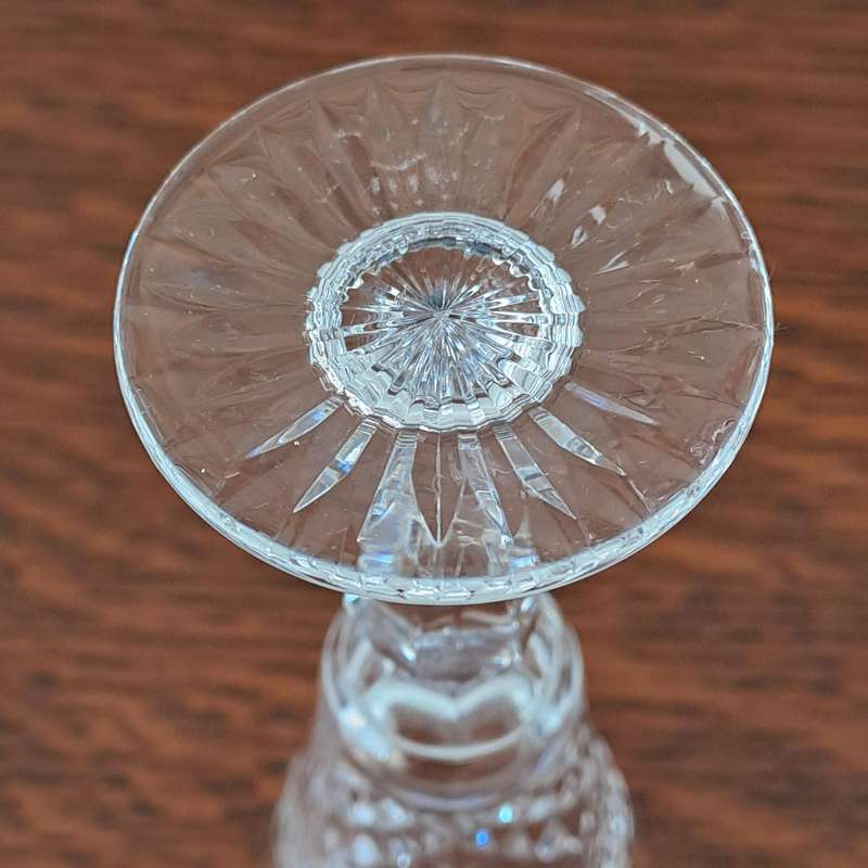 Five Crystal Liquer Glasses , 'Carlyle' - Royal Doulton by Webb Corbett