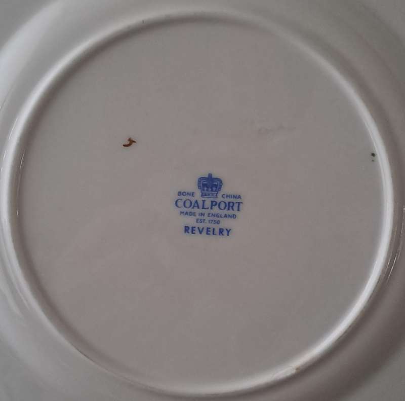 Coalport 'Revelry' Starter Plate