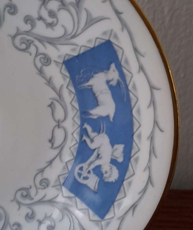 Coalport 'Revelry' Gravy Boat on Stand