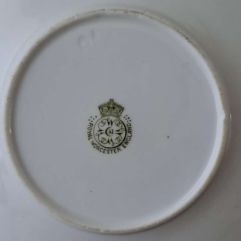Royal Worcester Miniature Plate