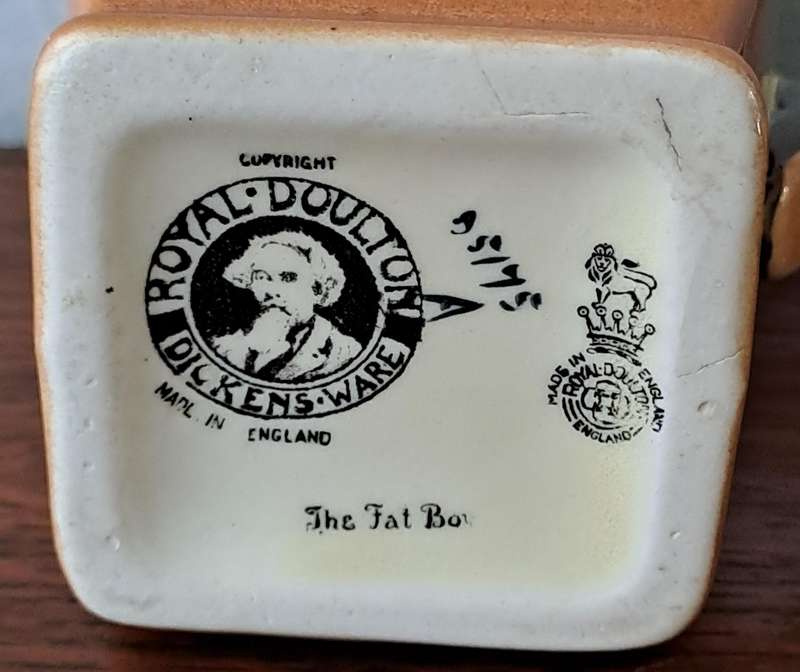 Royal Doulton Dickens Jug 'The Fat Boy'