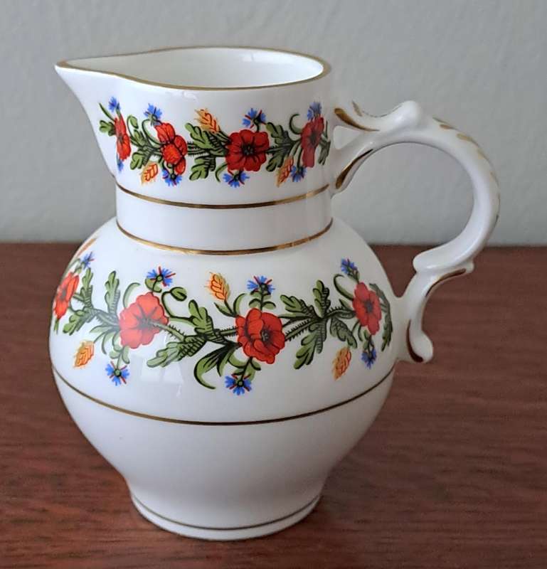 Royal Worcester Poppy Jug
