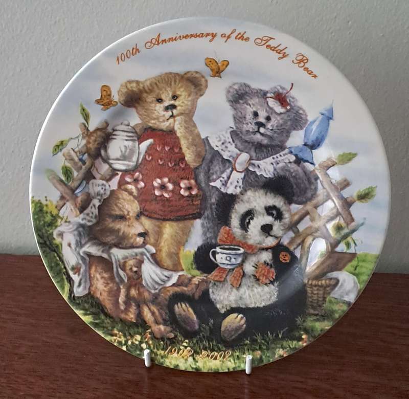 Plate 100th Anniversary of the Teddy Bear