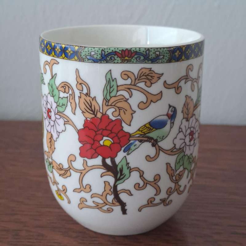 Chinese Teapot and Four Cups