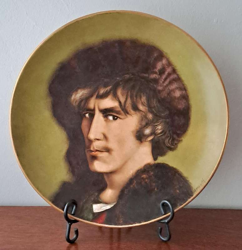 Charger of a Russian Gentleman - Signed