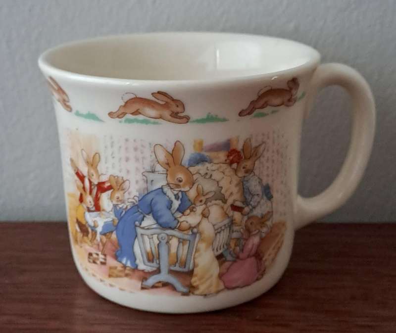 Royal Doulton Bunnykins Mug - 'Celebrate Your Christening'